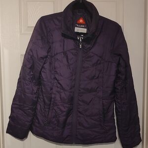 Columbia Dark Purple Quilted Jacket